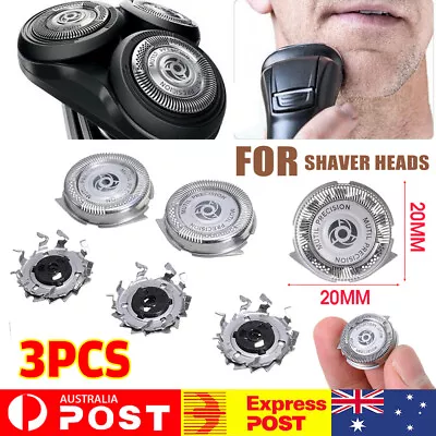$9.50 • Buy 3Pcs Replacement Shaver Blades Heads For Philips Series 5000 SH50 SH51 SH52 HQ8