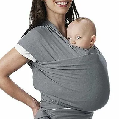 £5 • Buy Lictin Baby Wrap Carrier For Infants Up To 35 Lbs. - Dark Gray