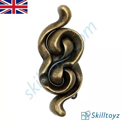 Skilltoyz IQ Cast Metal Puzzle Classic 3D Brain Mind Teaser Baroque #54 -UK Shop • £5.49