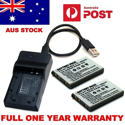 Battery / USB Charger For Nikon Coolpix P100 P3 P4 P500 P510 P520 P530 AUS STOCK • $20.88