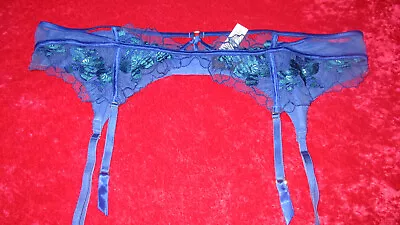 Ann Summers  Blue Waspie  Suspender  Size Xxl (24-26  Nwt  'the Ambitious' • £30