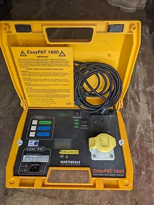 Martindal EasyPat 1600 Manual PAT Tester • £299.99