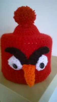 £3.99 • Buy Angry Birds  Toilet Roll Cover Acrylic Hand Crochet Holds Large Roll