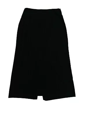 J Jill Wearever Collection Smooth Fit Womens Size S Black Maxi Skirt FREE SHIP • $22