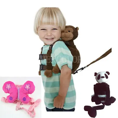 Safety Harness Strap Baby Kid Toddler Walking Cosplay Backpack Reins Bag Gift • £15.02