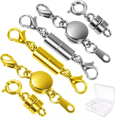 Set Of 6 Magnetic Jewelry Clasps - Hypoallergenic Anti-Rust And Ultra-Strong M • $9.41