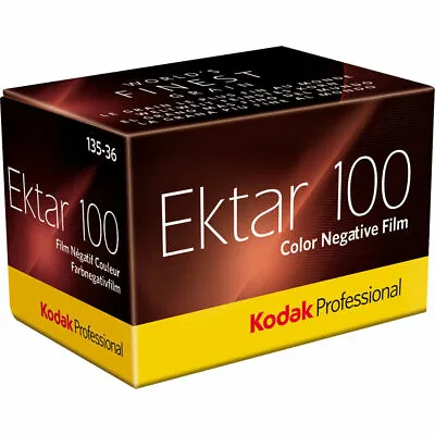 Kodak Professional Ektar 100 Color Negative Film (35mm Roll Film 36 Exposures) • $17.99