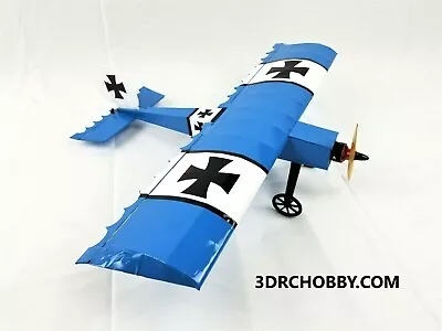 Mini Ugly Stick RC Airplane Blue 23  WS Complete Easy Kit W/ Pre-Cut Covering • $55