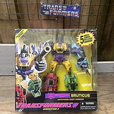 Transformers Hasbro G2 Bruticus Fall Of Cybertron BBTS 2012 Exclusive Sealed • $203