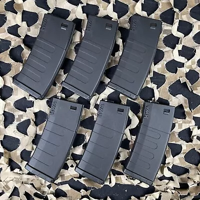 NEW KWA M4/M16 120 Round Mid-Cap Magazine - 6 Pack - Black • $69.95