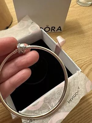 Pandora Moments Sparkling Shooting Star Clasp Bangle - Limited Edition-Brand New • $40