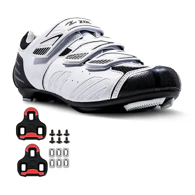 Zol Stage Road Cycling Shoes With Look Keo Cleats • $62.90