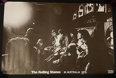 ROLLING STONES Australian Tour 1973 Radio Station (Adelaide 5AD) Poster • $195