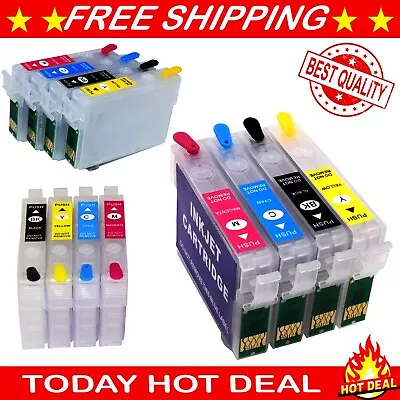 Refilable Ink Cartridge T1271 126XL For Epson WF-3520/3530/7510/7010/545/645/840 • $23.99