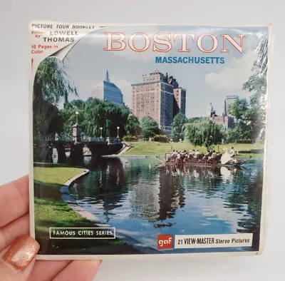 View Master Gaf A 726 Boston Massachusetts View Slides SEALED • $25