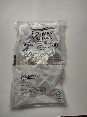 Commscope Systimax MGS400BH-262 Cat 6 White Jack • $9.99
