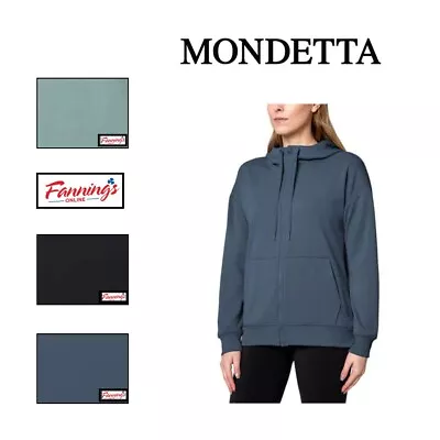 Mondetta Ladies' Performance Full Zip Jacket Kangaroo Pocket I A25 • $17.55