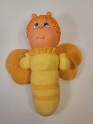 1990s Vintage Soma Plush Glo Worm Orange Yellow Little Treasures 11 Inch • $12.70