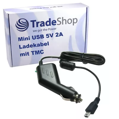 Premium Car Charging Cable With TMC Antenna For TomTom XL Live IQ Routes Edition • £12.89