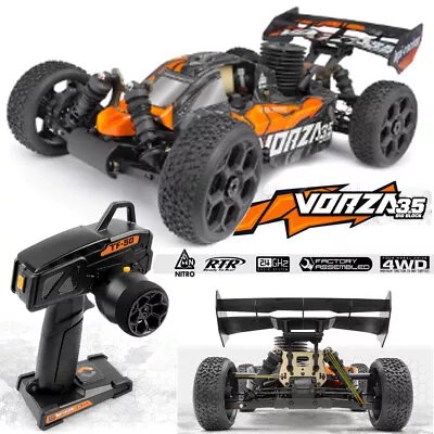 $499.99 • Buy HPI 160177 VORZA 1/8 4WD Nitro Buggy W/Star F3.5 V2 Engine, Radio & Painted Body
