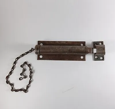 Antique Stanley Sweetheart French Door Spring Chain Bolt Lock • $45