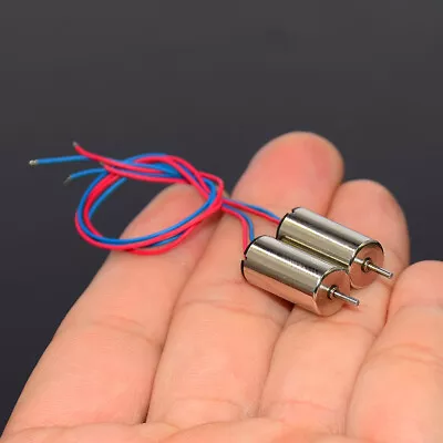 2PCS 0816 8mm*16mm DC 3.7V High Speed Micro Mini Coreless Motor DIY RC Drone Toy • $2.65