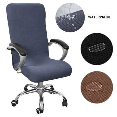 $28.79 • Buy UK Stretch Computer Office Chair Covers Slipcover Desk Task Rotat Seat Cover