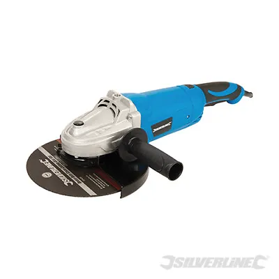 SILVERLINE ANGLE GRINDER  9  2400W 230mm ELECTRIC 240V HEAVY DUTY 951855  • £75.99