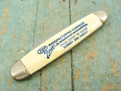 Vintage Imperial Usa Magic Trick Lock Zep Advertising Pocket Knife Knives Tool • $25