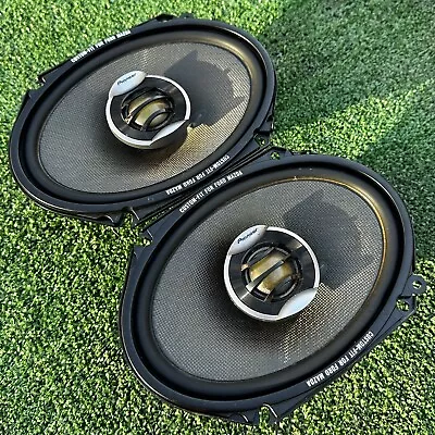 (x2) Pioneer TS-D6802R 6x8 2-Way Car Speaker | Peak Power Handling 260 Watts • $110