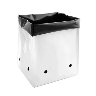 Digital Grow Plastic Grow Bags Poly Plant Pots Soil Root Containers PE Grow Bag  • $16.28