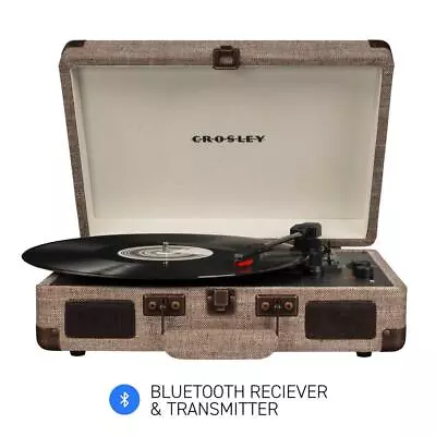 Crosley Cruiser Bluetooth Portable Turntable (Havana) • $206.46