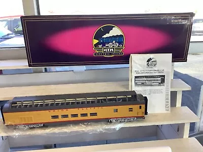 Mth #20-6738 Union Pacific 70' Full Length Vista Dome Passengee Car/smooth/ Nib! • $85