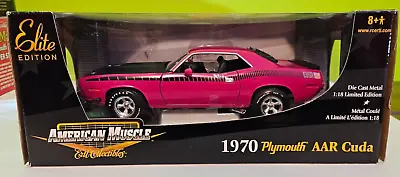 1/18 RC2 ERTL ELITE Edition American Muscle   1970 Plymouth AAR CUDA   RARE • $179.95