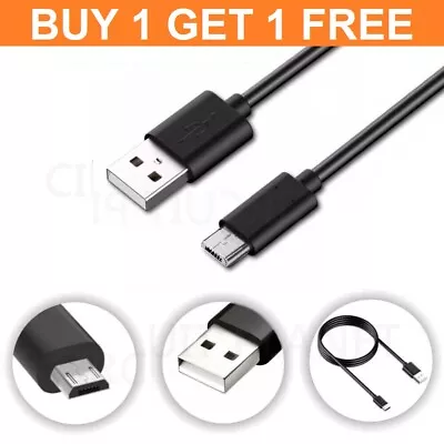 Charger Cable For Samsung Galaxy Tab A Tablet Micro USB Fast Charging Data Sync • £2.89