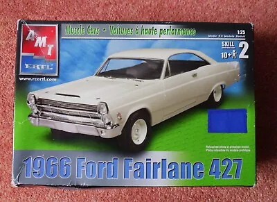 Ford Fairlane 427 1966 AMT Plastic Model AmericanMuscle Car 1/25 Scale Unstarted • £29.95