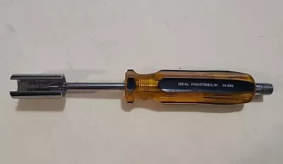 Ideal 35-046 F & BNC Coaxial Connector Insertion Removal Hand Tool Driver • $7.99