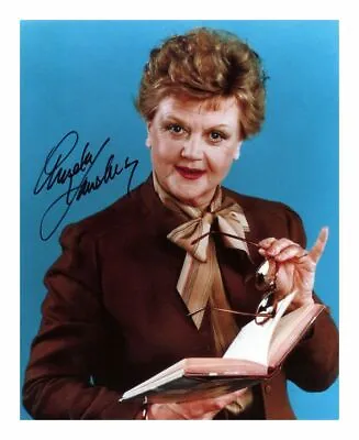 Angela Lansbury - Murder She Wrote Autograph Signed Photo Poster • £6.89