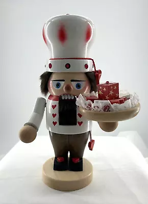Steinbach Nutcracker Valentine's Day Chef RED Made Exclusively For Gumps SF • $299.99