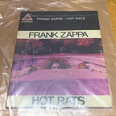 Frank Zappa - Hot Rats - Sheet Music Book - Hal Leonard Guitar • $19.45