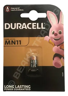 £2.49 • Buy MN11 11A L1016 6v Alkaline Battery Original DURACELL Brand   [ 1 - Single Pack ]