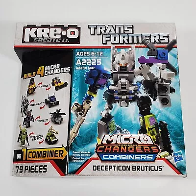 KRE-O TRANSFORMERS BRUTICUS MICRO CHANGERS COMBINERS FIGURE SET MISB 79pc 2012 • $59.95