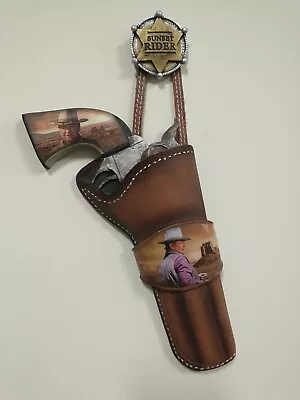 Bradford Exchange  The Duke  John Wayne Hanging Gun In Holster  Sunset Rider  • $33.77