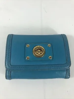Marc By Marc Jacobs Tri-fold Turquois Wallet Organizer ￼ • $25