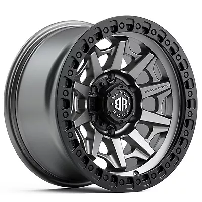 18 Inch Alloy Wheels For Holden Colorado Black Rock Cage 18x9 6 Stud Rims 4x4 • $1669