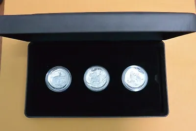 $295 • Buy 2013 Australia High Relief 3 Coin Silver Proof Set Kangaroo Koala Kookabura