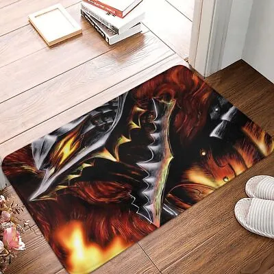 Berserk Guts Griffith Behelit Doormat Bath Mat Armor Floor Carpet Welcome Indoor • $8.79