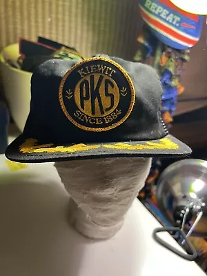 1983 Boat Captain Trucker Hat True Vintage Kiewit Made In USA • $25