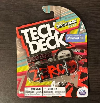 TECH DECK Zero Skull Throwback Series Walmart Fingerboard Skateboard Ultra Rare • $12