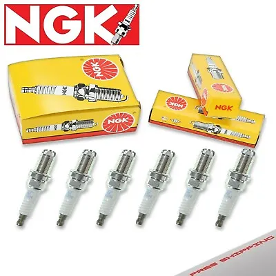 6 NGK Standard Spark Plugs For 2005-2010 Ford Mustang V6-4.0L • $21.99